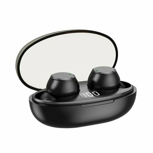 Беспроводные наушники Axxa 4053 TWS-AB-03 черный 1100₽