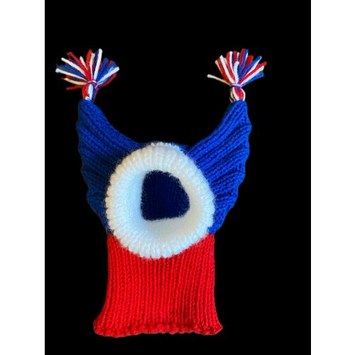 Шапка для собаки Триколор