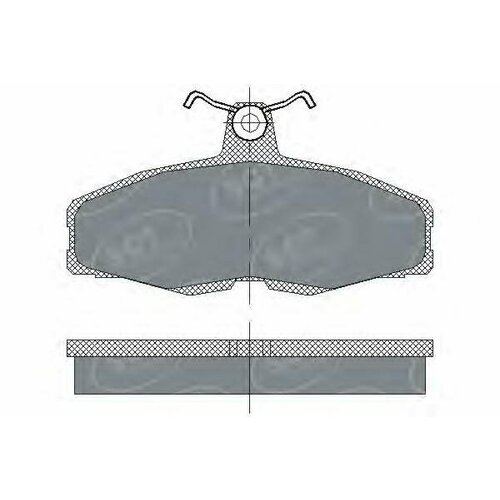 Передние колодки sct germany SP225