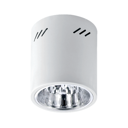 Светильник точечный накладной спот De Fran AL2-2501-90 Е27 220В 40Вт КРЕЗА белый 1067₽