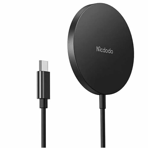 Беспроводное зарядное устройство Mcdodo Magnetic 15W MagSafe чёрное 1990₽