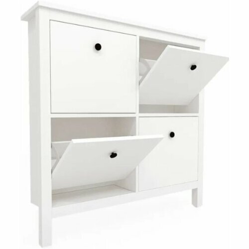 Обувница Экологика Мебель 04 Кантри белый лак