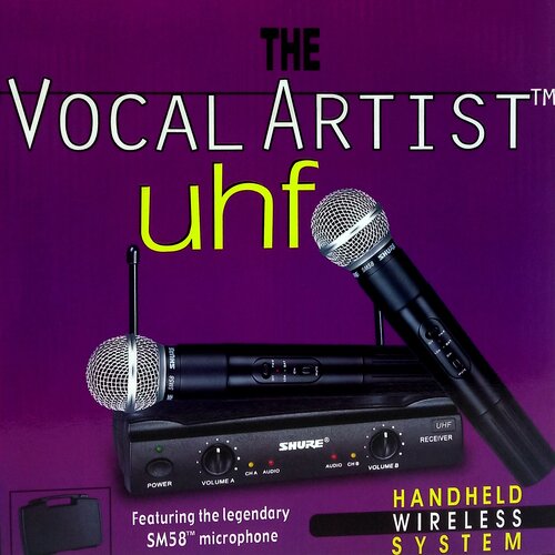 Микрофон беспроводной SHURE SM58 комплекткейс черный 9336₽