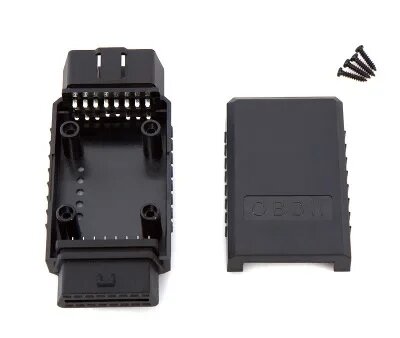 1 шт, автомобильный удлинитель OBD2 «штырь-гнездо», 12 В, 24 В, male to female black, 24V