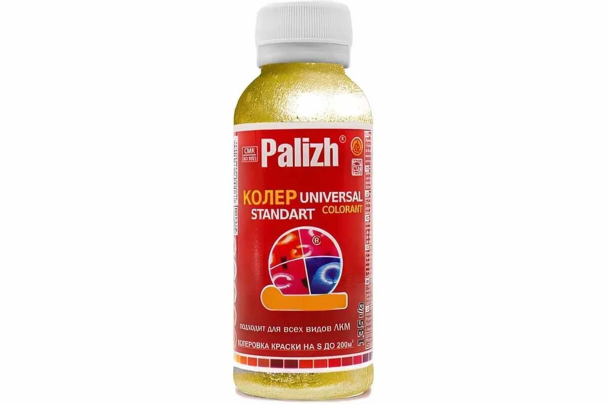 Универсальный колер Palizh №1001 золото 0,120 г 11605541