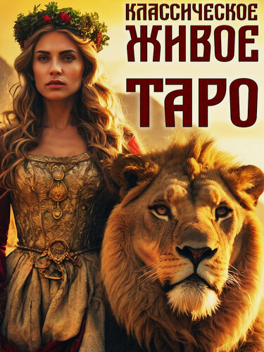 Изображение товара Гадальные Карты "Живое Таро", 12x7 см, по мотивам Таро Артура Уэйта, 78 карт, без рамки, коллекционные