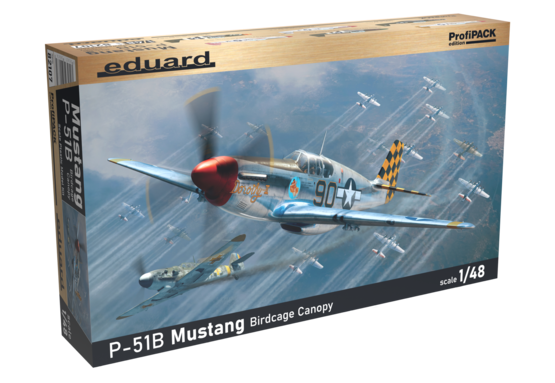 82107 Eduard Самолет Mustang P-51B (ProfiPACK) 1/48