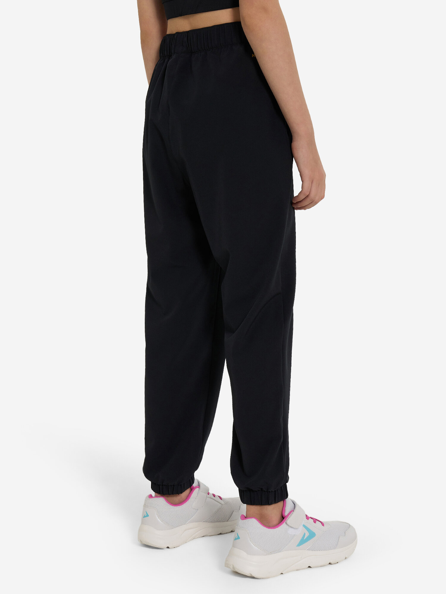 Брюки спортивные Demix Active Girl's Pants, размер 134-140, черный — фото 1