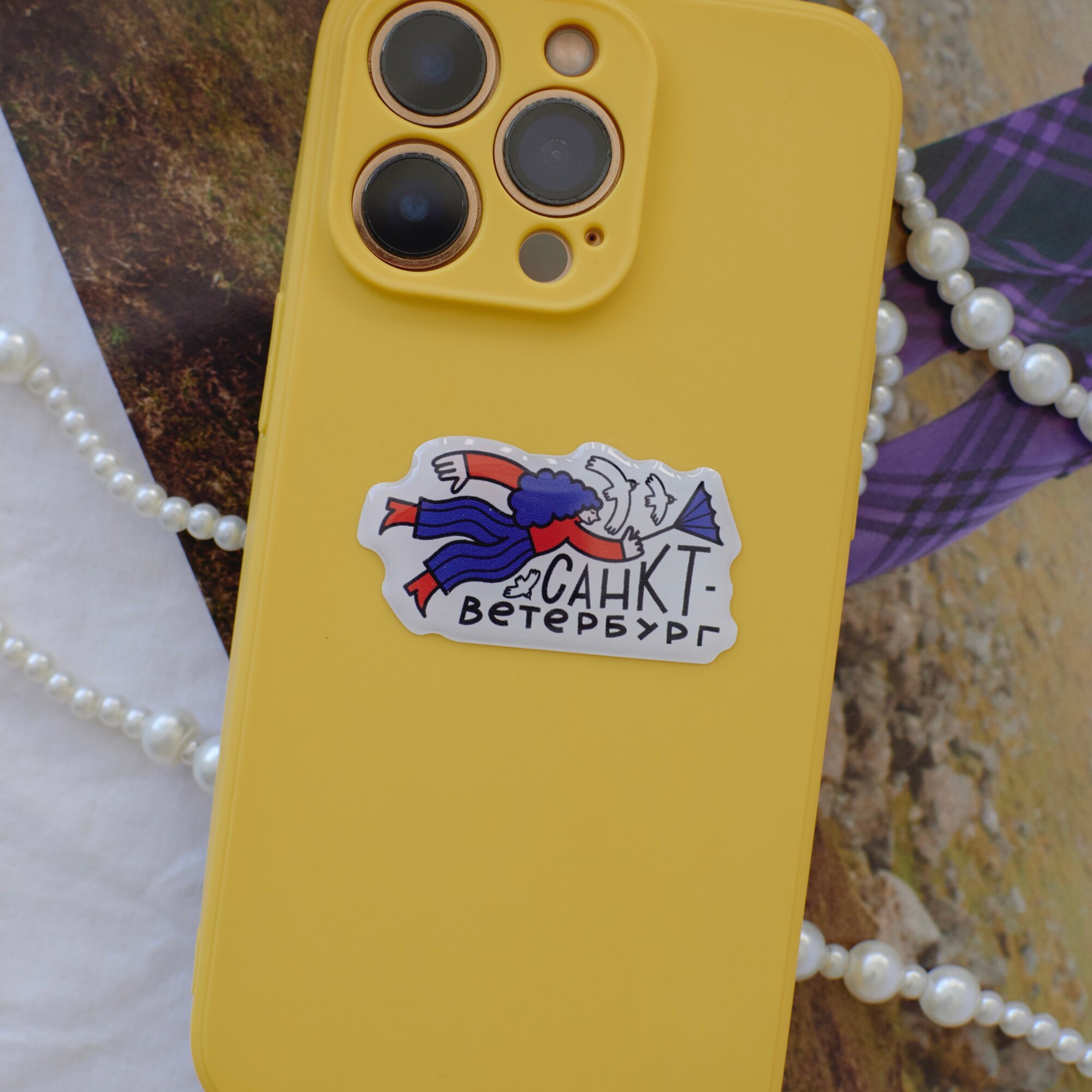 Объемные наклейки Magniart. Сувениры Санкт-Петербург, смола. — фото 1