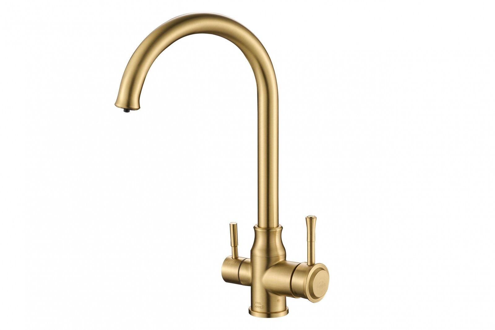 Смеситель для кухни Steel Hammer SH 763 INOX BRONZE PVD