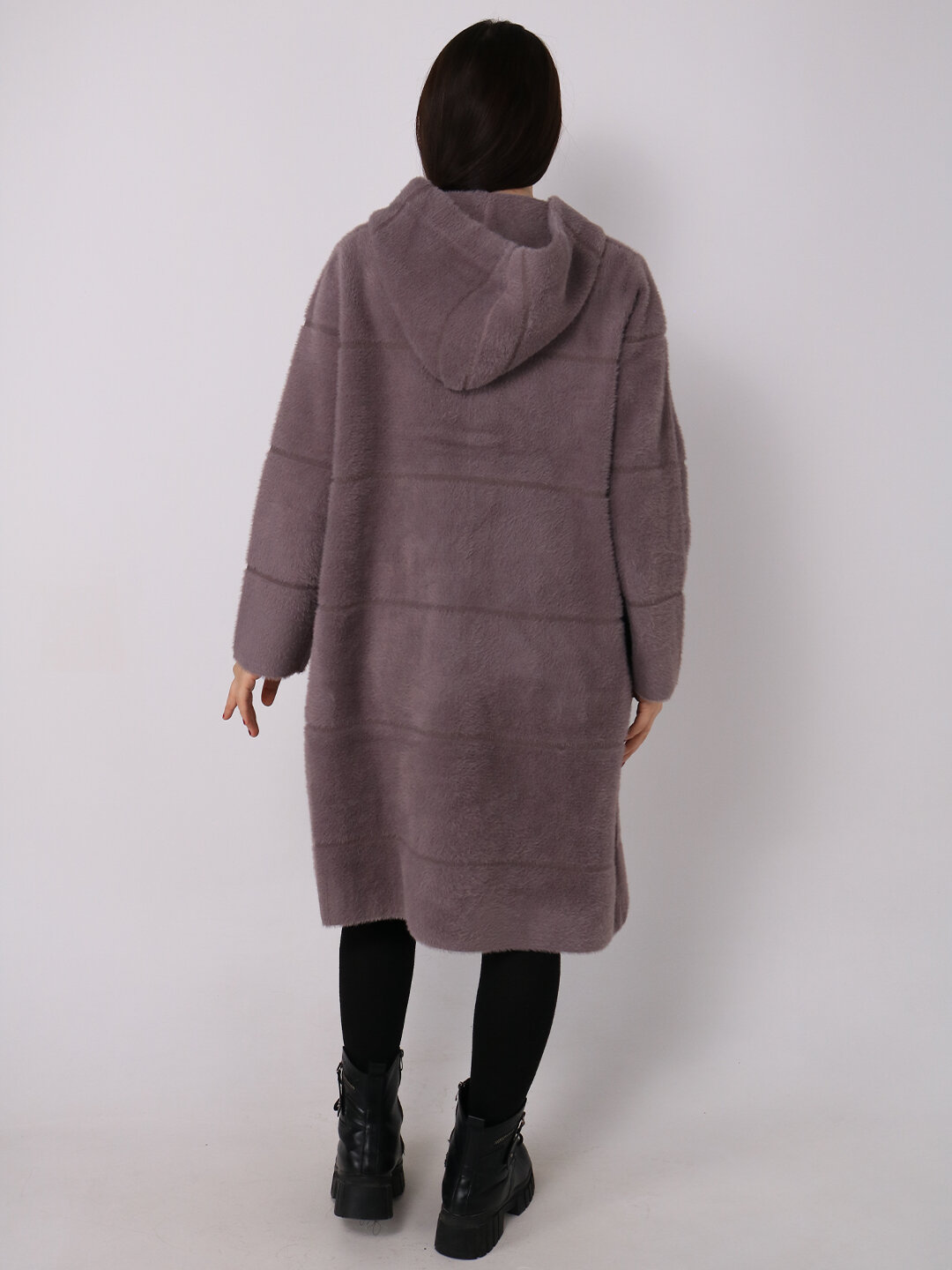 Пальто, размер One Size, Шоколадный — фото 1