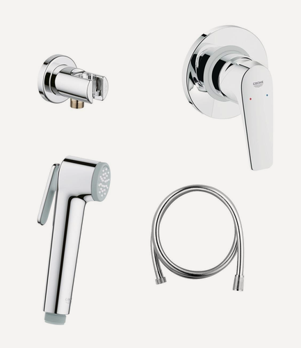 Изображение товара Комплект для гигиенического душа GROHE BauFlow 29328000 хром