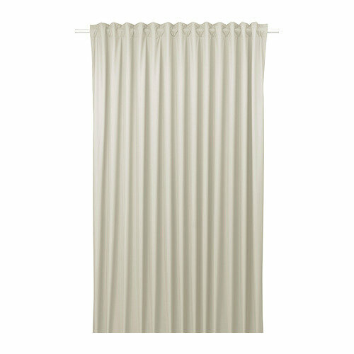 фото Гардина ikea bengta, штора икеа бенгта, 210х300 см, бежевая, 1 шт