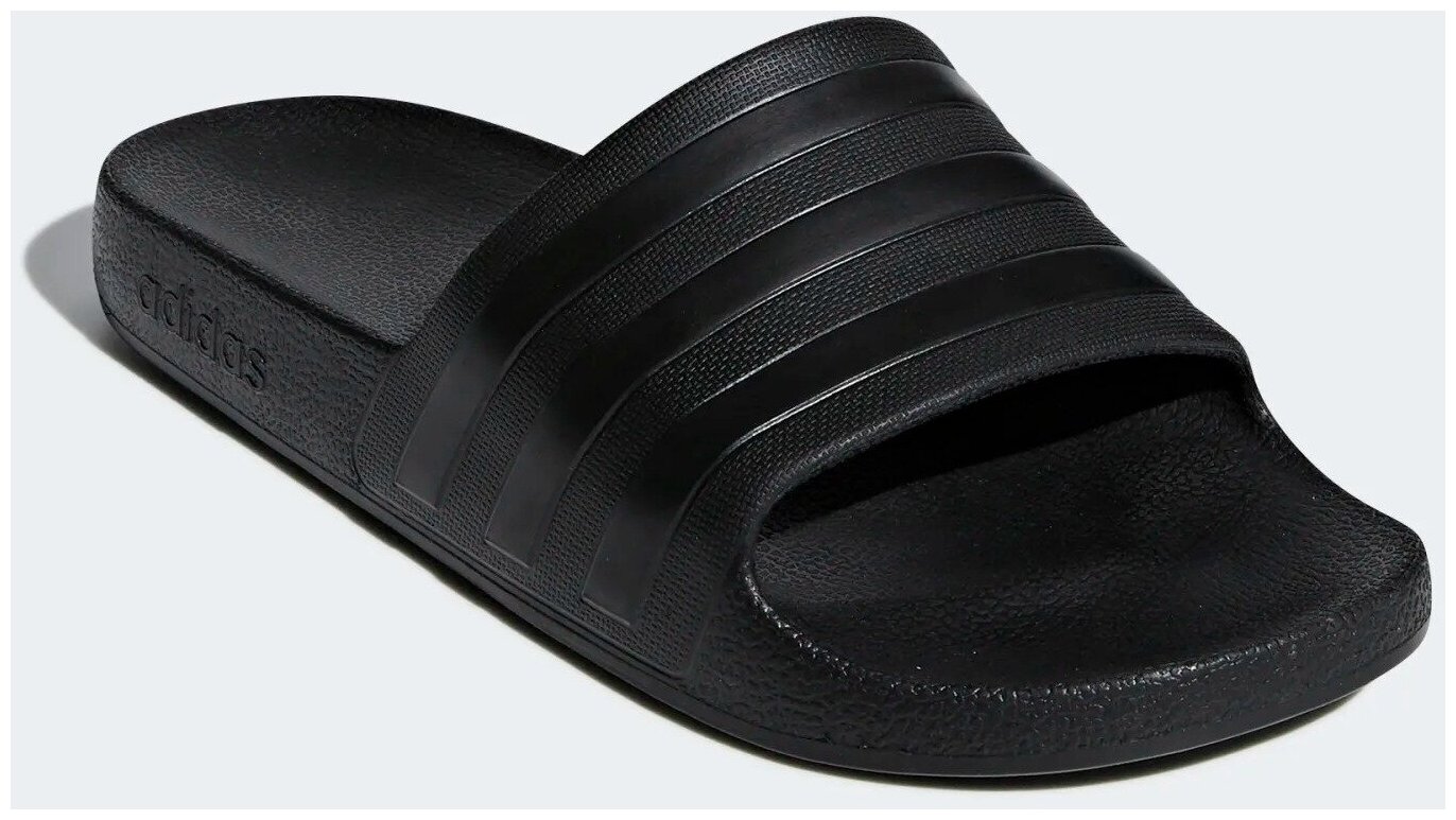 Шлёпанцы adidas Adilette Aqua, размер 9 UK, черный — фото 1