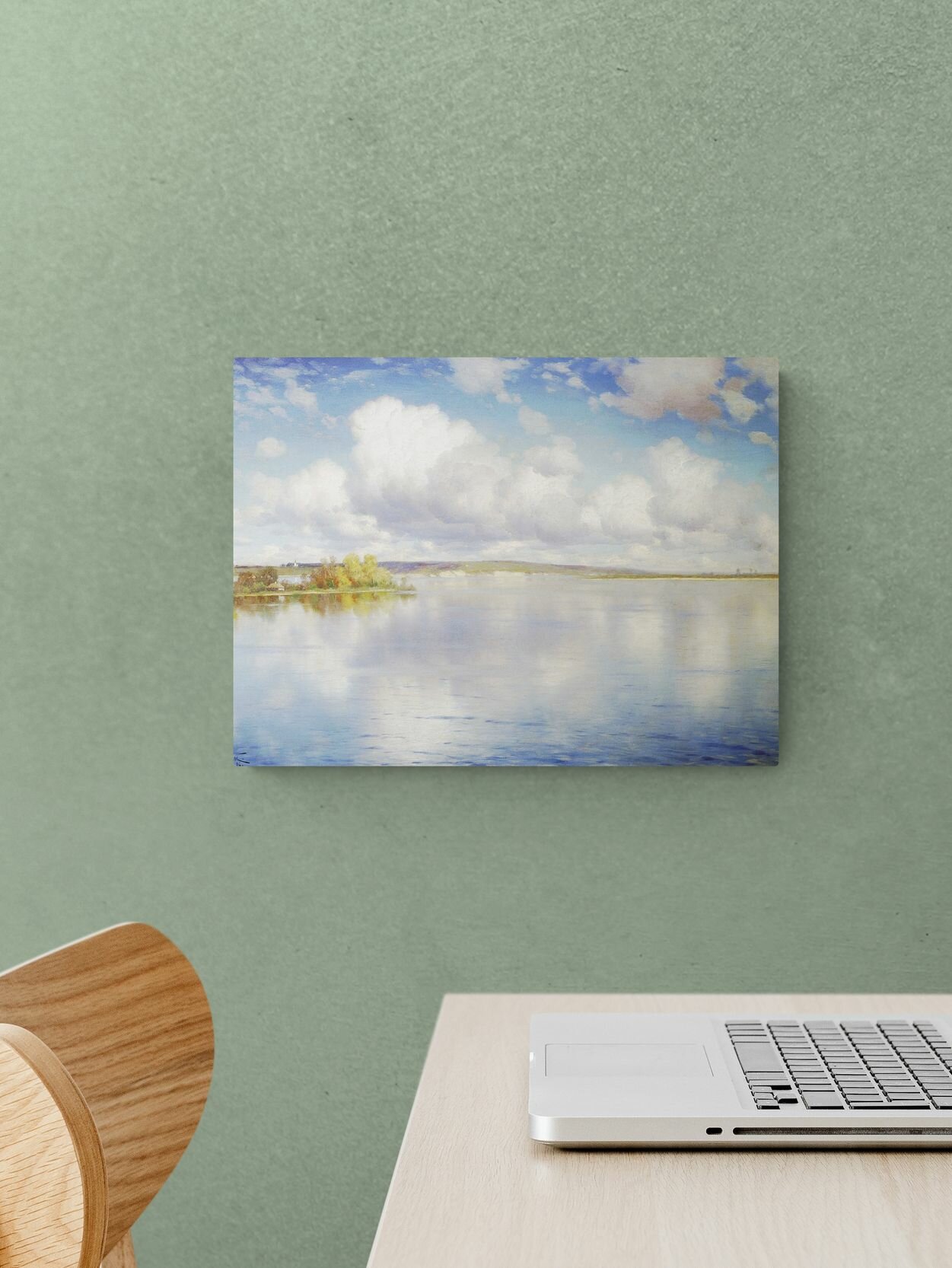 Крыжицкий Константин Яковлевич "Озеро" 40х30 см — фото 1