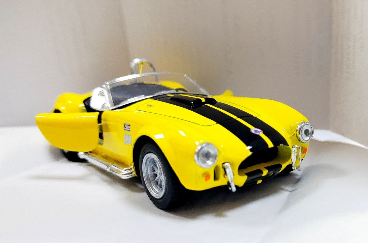 Машинка игрушка модельная Shelby Cobra 427 металлическая