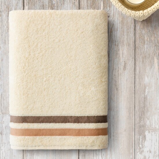 Полотенце Самойловский Текстиль 50*90 Исландия Ванильный