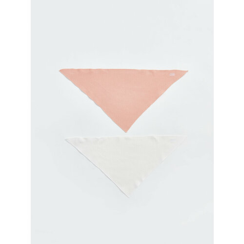 Слюнявчик для девочек LC Waikiki размер 19 x 23 см ecru 238₽