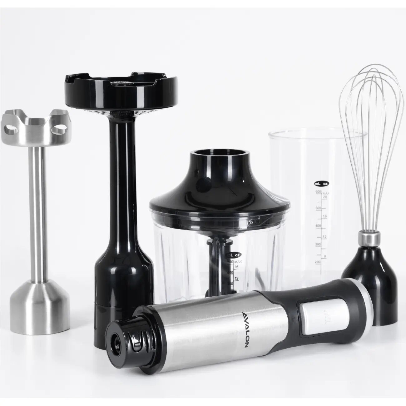 Блендер AVALON HB 1201 , В комплекте: Мерный стакан, Вес: 1.5 кг - 2 кг, Высота: 15 см