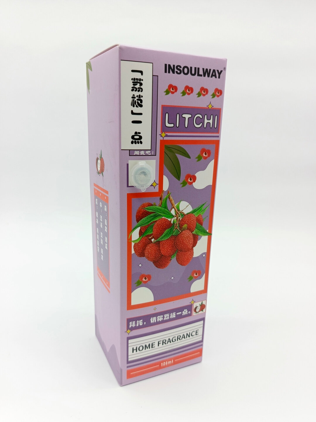 Ароматизатор INSOULWAY "Litchi", для дома и офиса, устранение неприятных запахов, 120 мл — фото 1