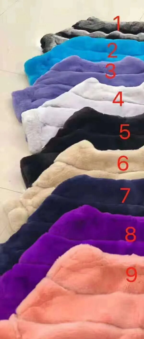 Шуба LVCOMEFF, размер OneSize, фиолетовый