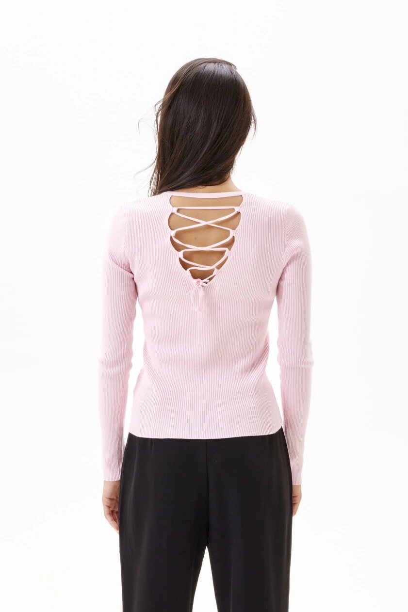 Джемпер Selfie, размер M, розовый — фото 1