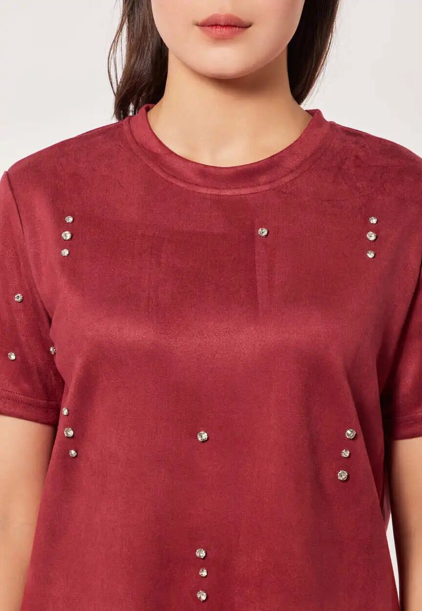 Платье Selfie, размер L, красный — фото 1