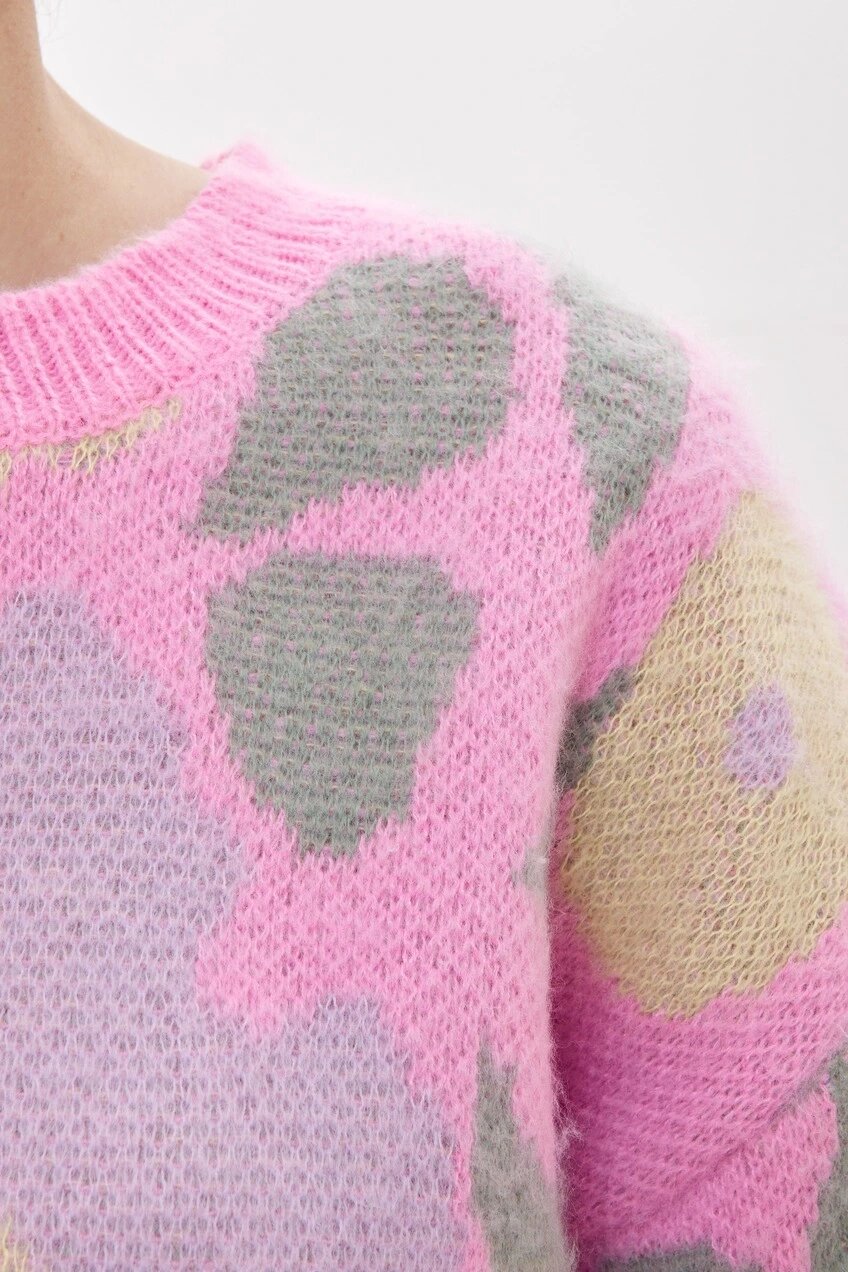 Свитер Selfie, размер M, , разноцветный — фото 1