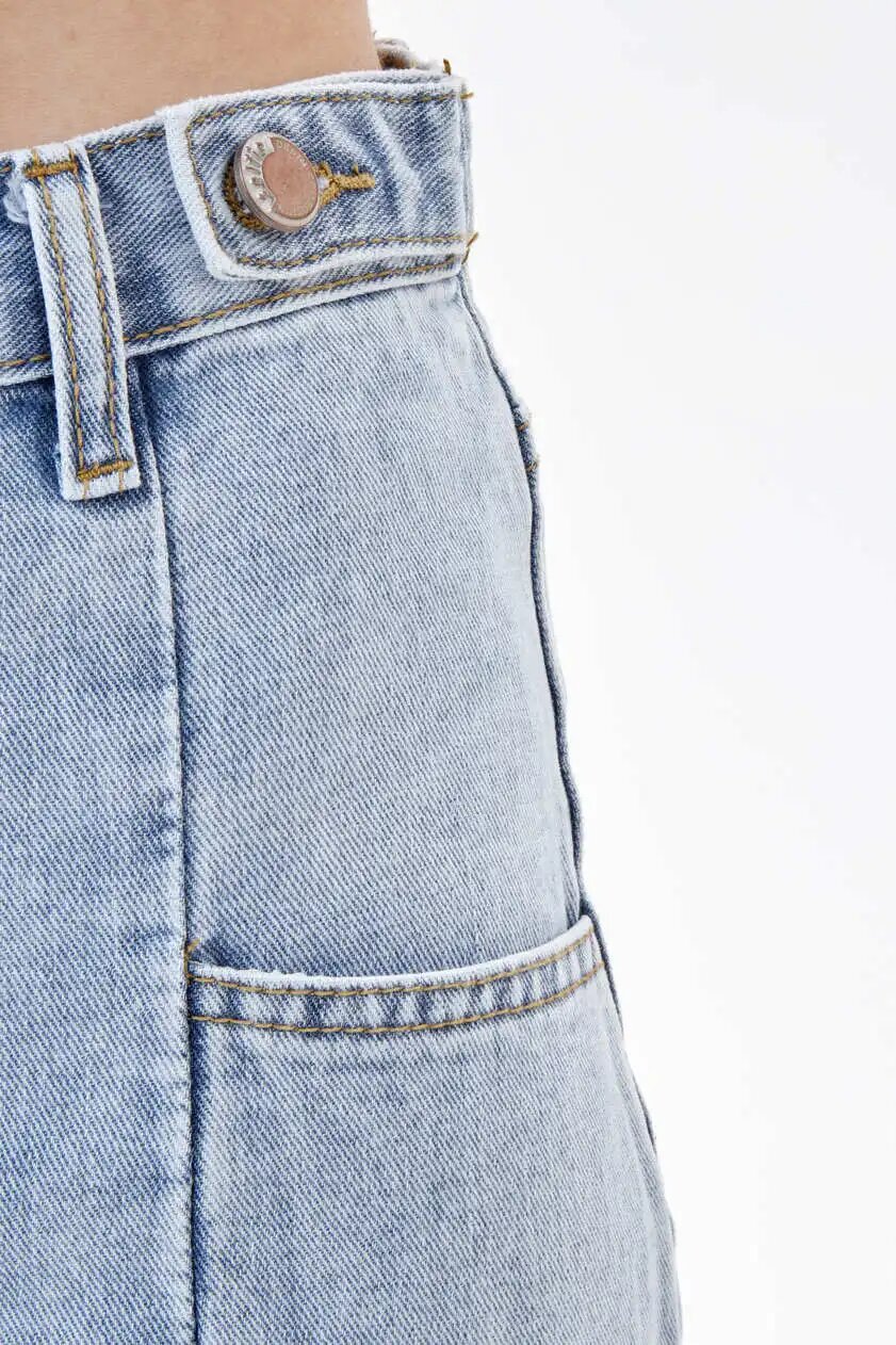 Джинсы Selfie, размер S, голубой — фото 1