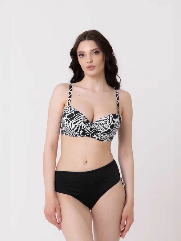 Купальник Atlantic beach Лето 2025, размер 40, черный