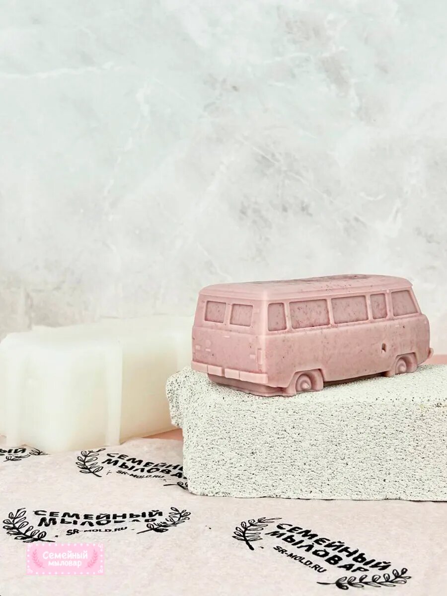 Силиконовый молд для гипса / свечей Буханка ВАЗ 3909 — фото 1