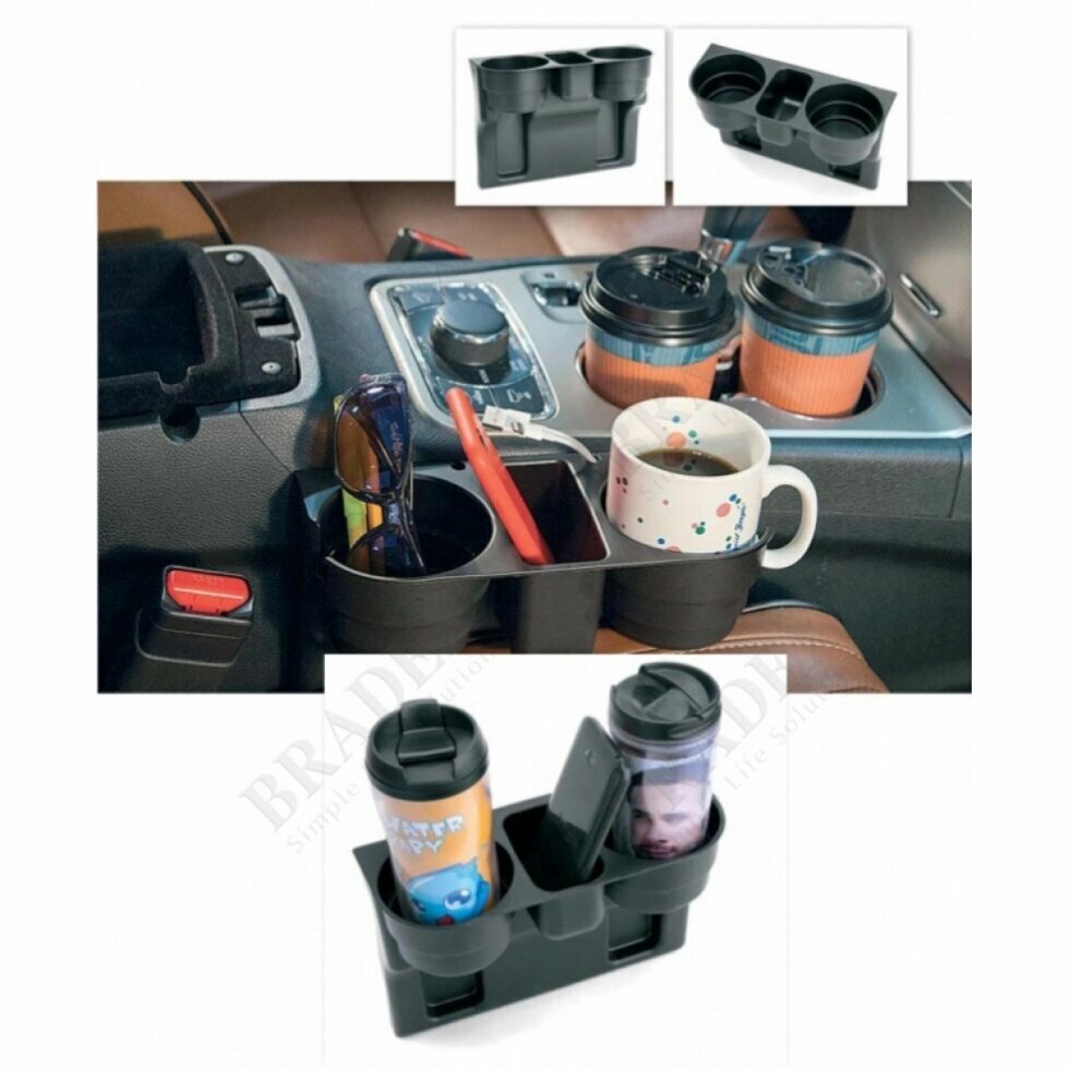 Подставка для кружек BRADEX АБС-пластик черная 21 см x 26 см x 10 см