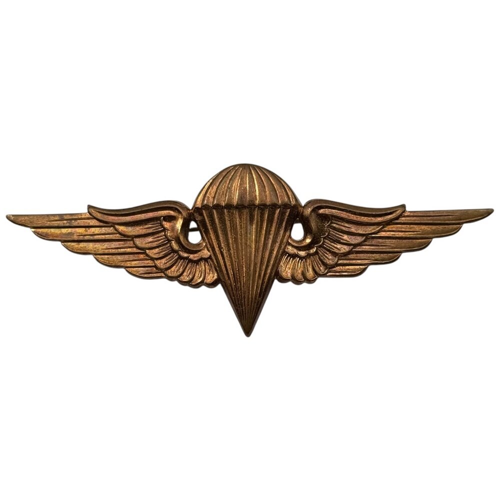 Знак "Парашютист морской пехоты" бронзовая степень США, 1981-1990 гг.