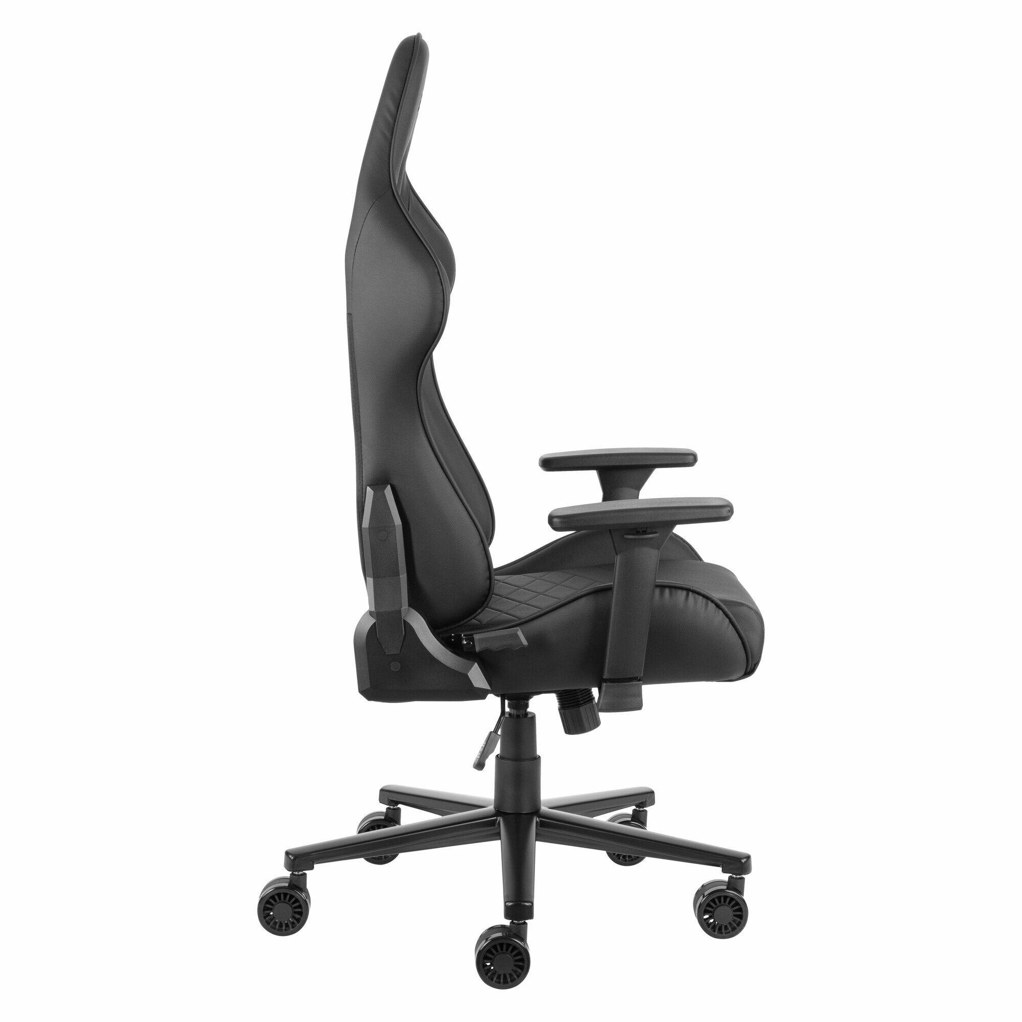 Игровое кресло 2E BUSHIDO Gaming Chair II, с газлифтом, обивка текстиль/флок, черное