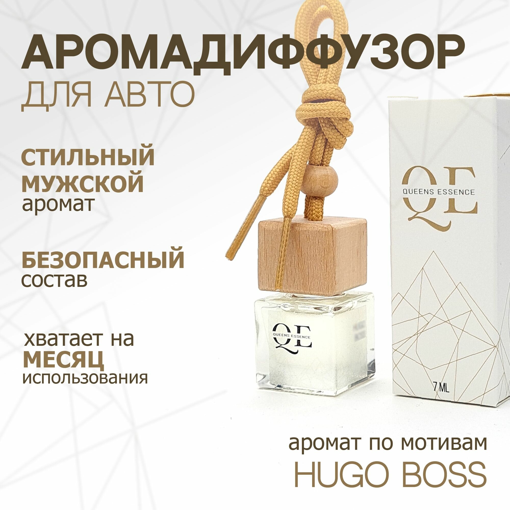 Ароматизатор для автомобиля (Аромадиффузор) по мотивам Hugo Boss