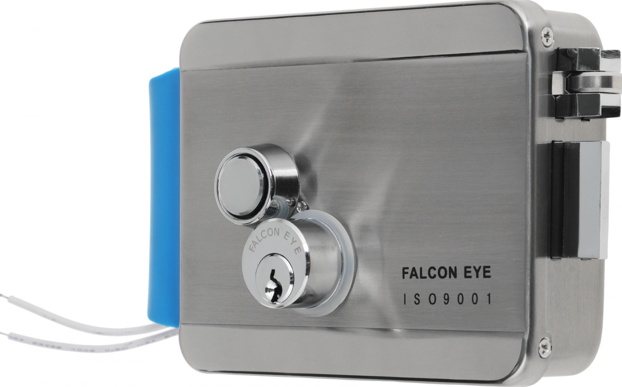 Замок электромеханический Falcon Eye FE-2369 сталь серебристый