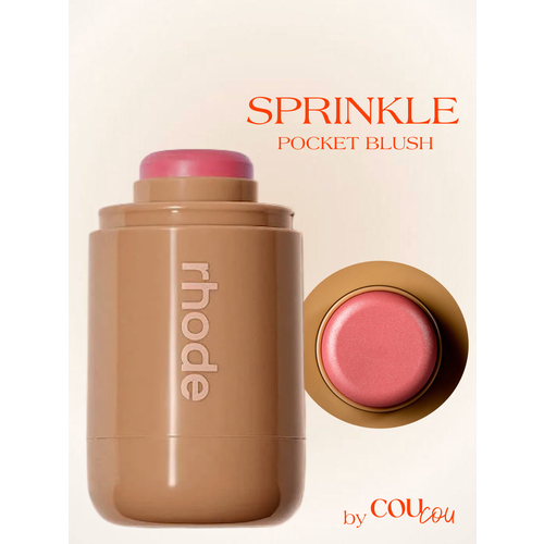 фото Rhode румяна pocket blush оттенок sprinkle