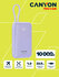 Внешний аккумулятор CANYON power bank 10000 OnPower 101, быстрая зарядка , со вс...