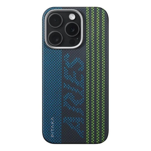 Чехол Pitaka Aries Tactile Woven Case для iPhone 15 Pro Max 6.7" Credit Card (KI1501CRP)