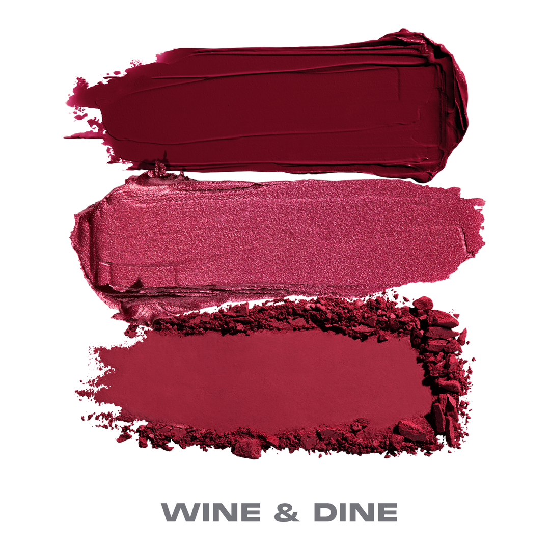 Morphe Morphe Cheek Thrills Multi-Finish Face Trio Румяна- Wine & Dine — фото 1