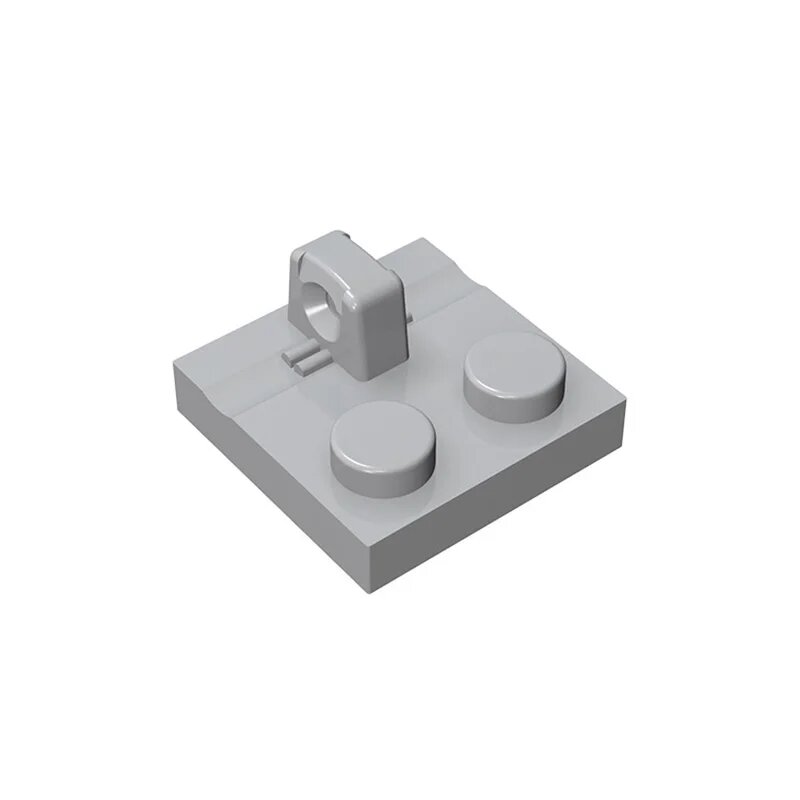 MOC 10 шт. 92582 шарнирная пластина 2x2, набор строительных блоков, блокирующиеся сверху кирпичи, детские развивающие игрушки, подарки на день рождения и Рождество