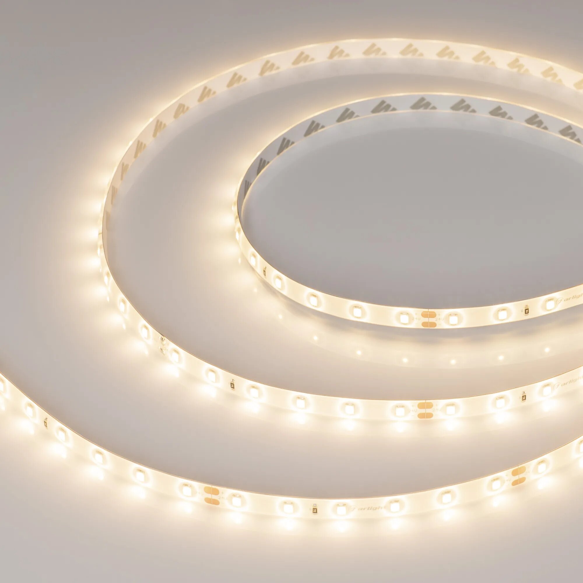 Светодиодная лента 5м герметичная RTW-SE-A60-8mm 24V Warm3000 Тёплый белый 4.8 W/m IP65 Arlight (021556(2)) 021556