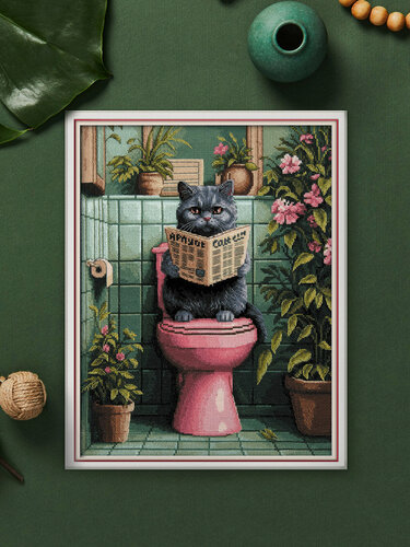 Изображение товара Набор для вышивания PANNA J-7546 вышивка крестиком "Не беспокоить" 22 х 30 см