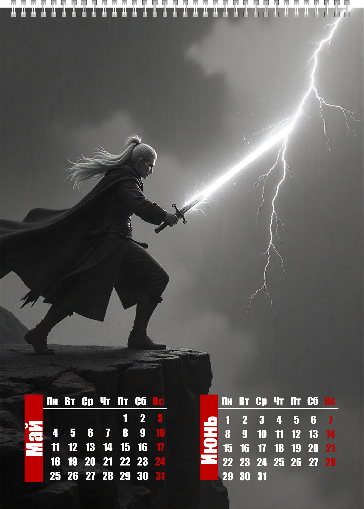 Календарь перекидной 2026 "Genshin Impact" A3 — фото 1