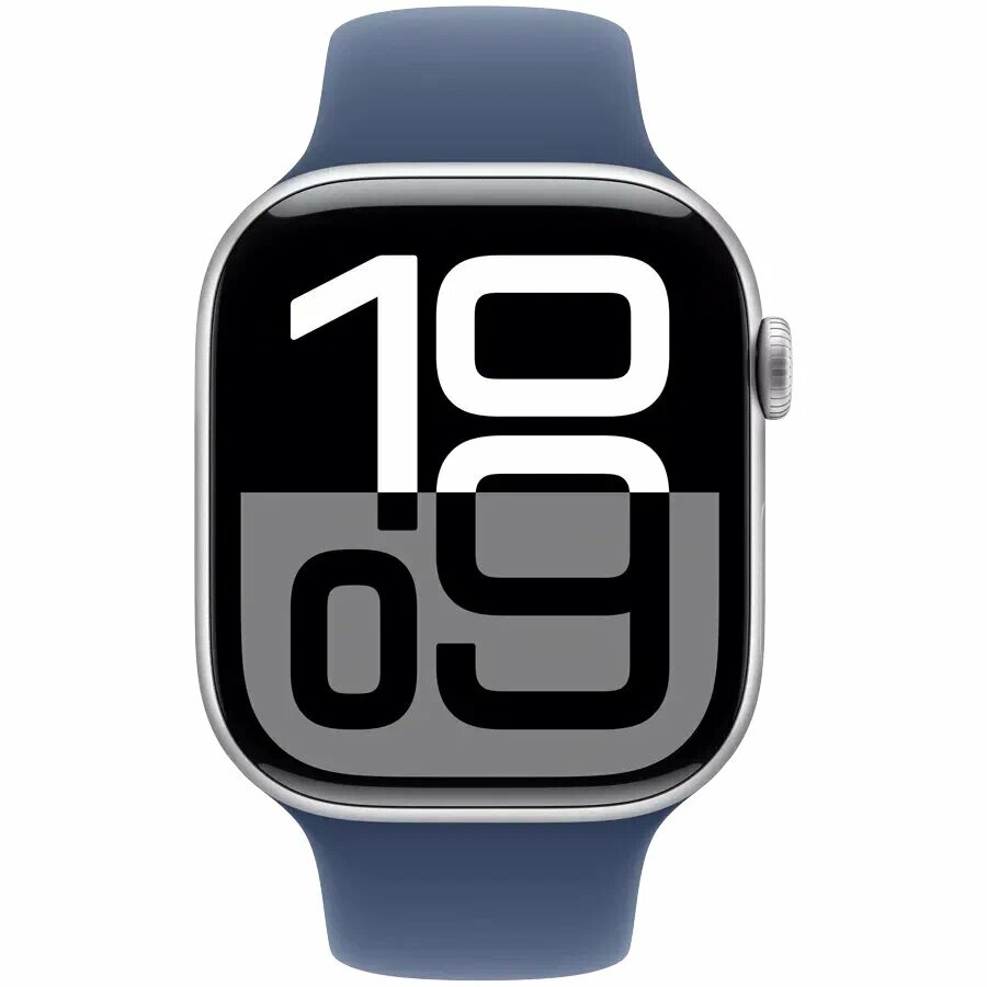 Смарт-часы Apple "Watch Series 10", 46мм, OLED, серебристый корпус