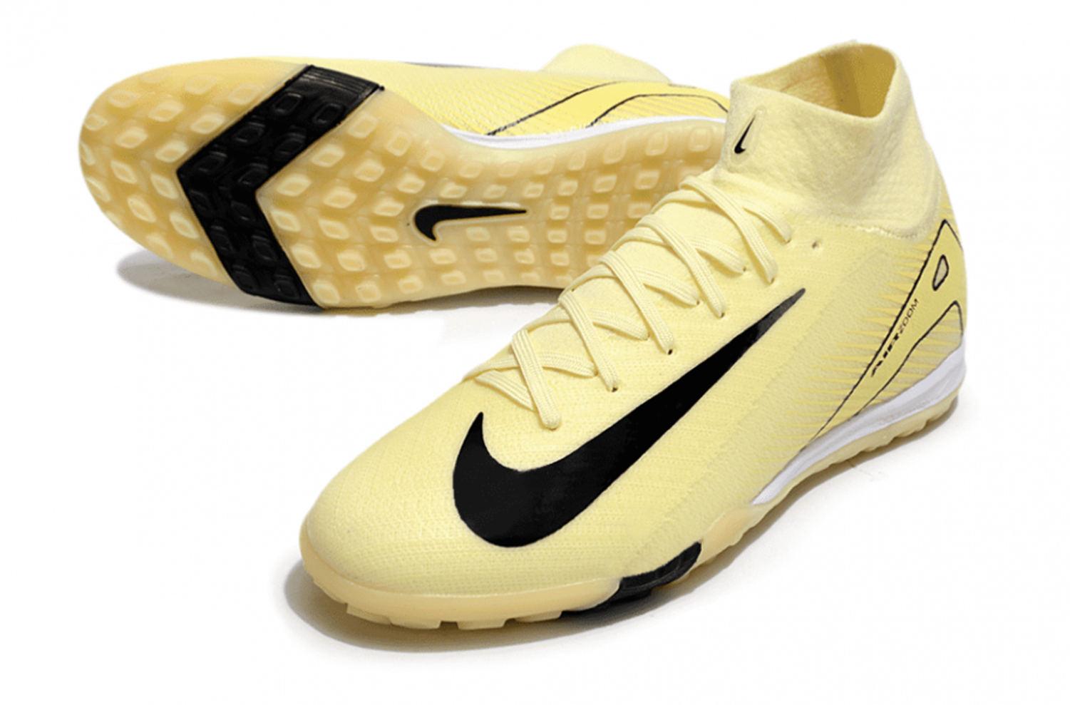 Бутсы  Air Zoom Mercurial Superfly, размер 40, white/black/yellow