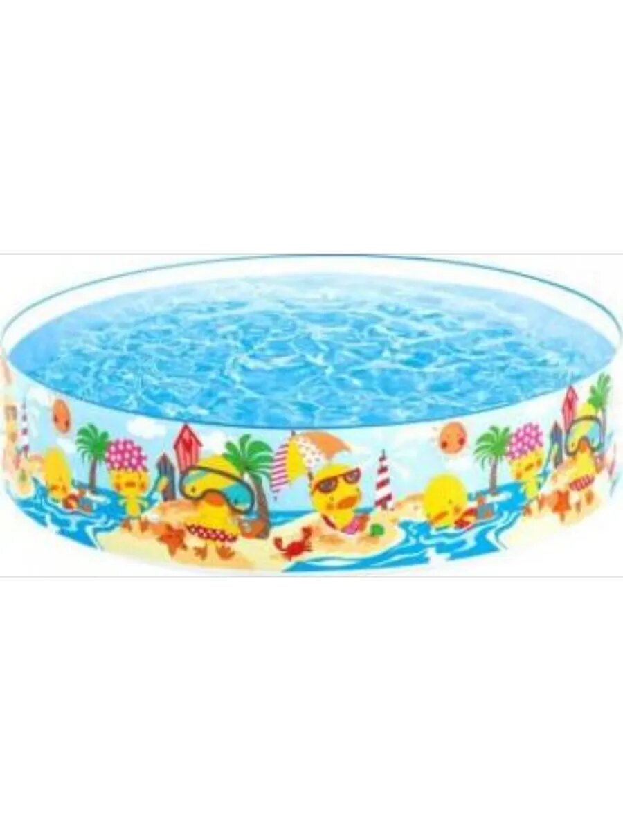 Бассейн ненадувной Утин Риф 58477NP плоск борт 122x25 218л