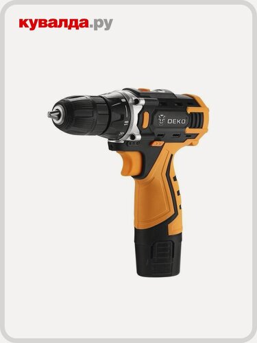 Изображение товара Дрель-шуруповерт аккумуляторная DEKO Banger 12V SET 3 (063-4130)