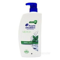 Шампунь Head&Shoulders 8700216338202, против перхоти, ментол, 1000 мл — фото 1