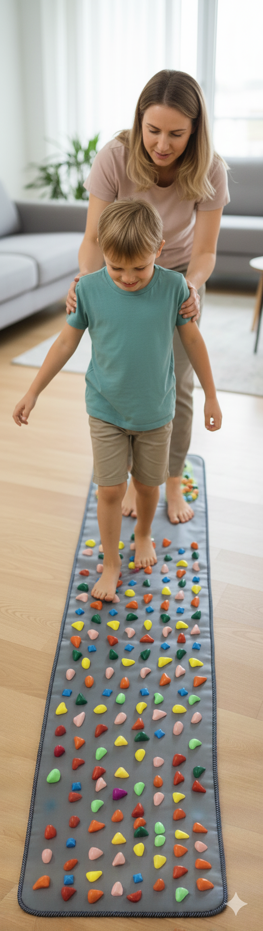 Массажный коврик "стоп", рефлексологический, для здоровья ног